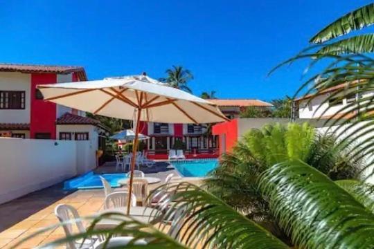 Casa de férias Residencial Com 3 Suites Na De Taperapuan Porto Seguro